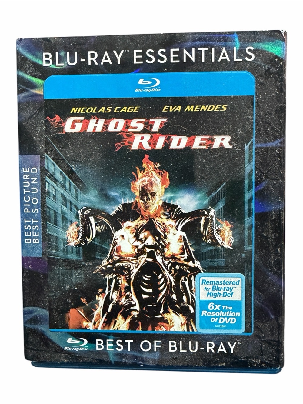 Sony Blu-ray Ghost Rider Steelcase with Blue Accents